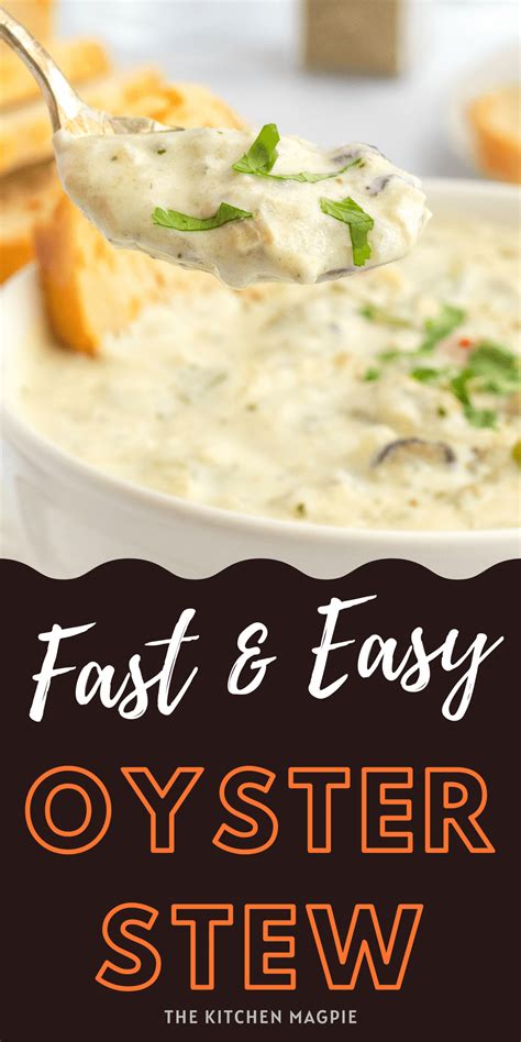 Easy Oyster Stew Artofit