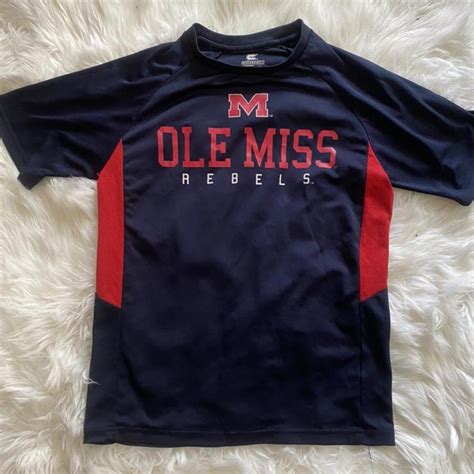 Men S Medium Mississippi Ole Miss Rebels T Shirt Depop