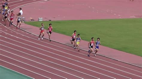 2019 茨城県高校個人選手権 男子1500mタイムレース4組 Youtube