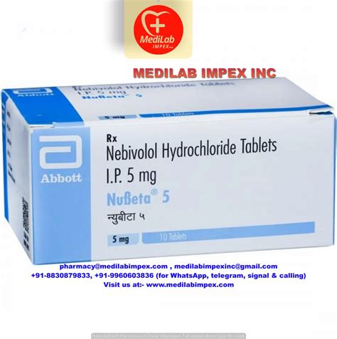 Nebivolol Mg Tablet At Rs Box In Nagpur Id