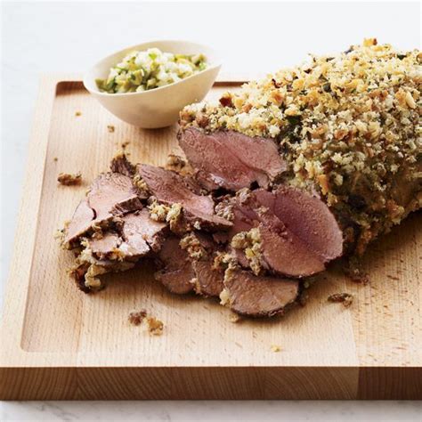 Mustard Crusted Lamb Recipe Suzanne Goin