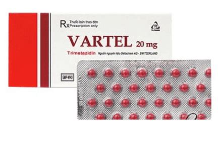 Uses Of Vartel 20mg Vinmec