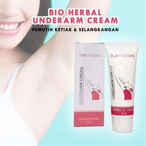 Bio Herbal Underarm Cream Whitening Cream Brightening Whitening Cream