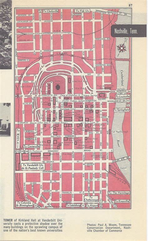 Newark New Jersey Map City Map Street Map 1950s 2 Sided Etsy