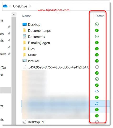 Onedrive File Status Explained Official Symbol Meaning