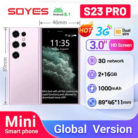 Soyes Soyes S Pro Mini Ma Y Smartfon Gb Ram Gb Rom Android