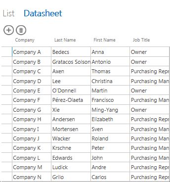 Microsoft Office Tutorials Add A Datasheet View In An Access App