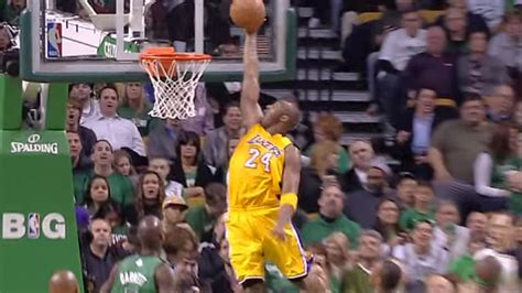 The Best Of Kobe Bryant Against The Boston Celtics Silver Screen And Roll