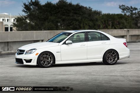 FS TUNING C63 AMG BRUSHED BLACK 19 RZ05 BC Forged NA