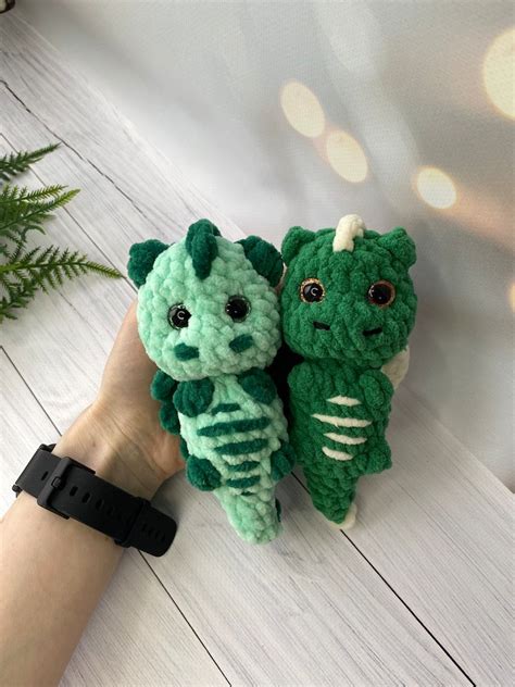 Dragon Crochet Pattern Amigurumi Dragon Pattern English Pdf Pattern Diy Crochet Toy Handmade