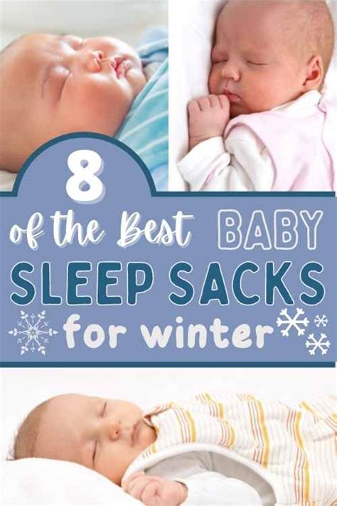 8 Best Baby Sleep Sacks for Winter (2.5 & 3.5 TOG)