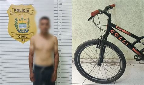 Suspeito de assaltos tenta fugir de viatura em bicicleta e é preso em