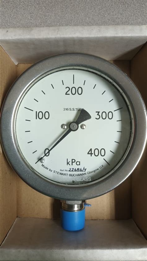 Pressure Gauge 0-400 kPa - TOSL Engineering Limited