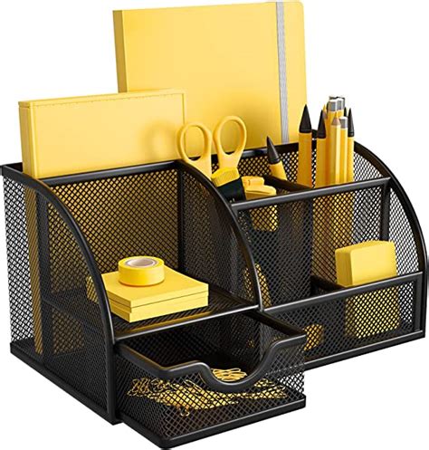 Amazon Pipishell Mesh Desk Organizer Multifunctional Desktop