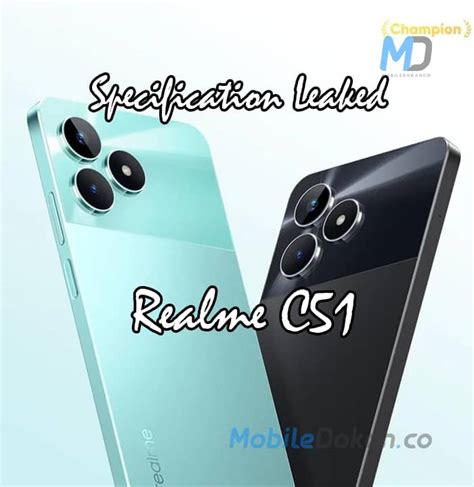 Realme C51 Revealed Specifications Indian Launch Confirmed Android