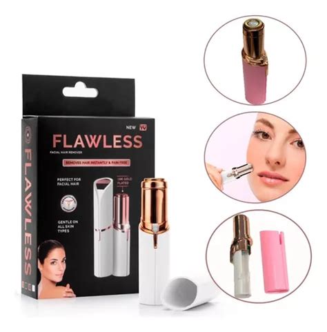 Mini lápiz labial depilador facial portátil rosa MercadoLibre