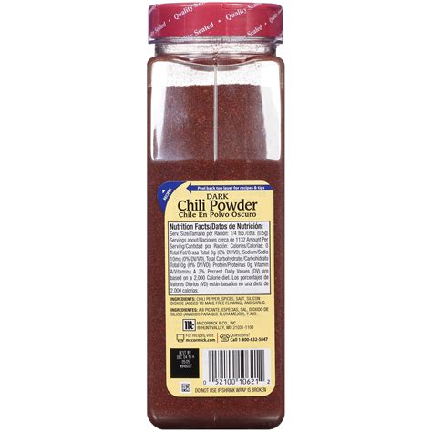 Snapklik Mccormick Dark Chili Powder Oz