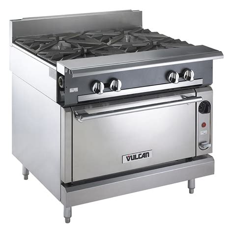 Vulcan V6b36s 36 6 Burner Gas Range W Storage Base Liquid Propane