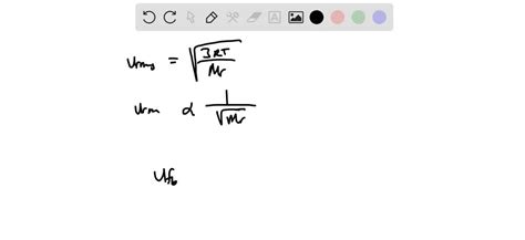 SOLVED Arrange The Following Gases In Order Of Increasing Root Mean