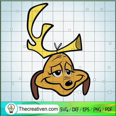 Max Dog Svg Grinch Characters Svg Chirstmas Eve Svg Premium