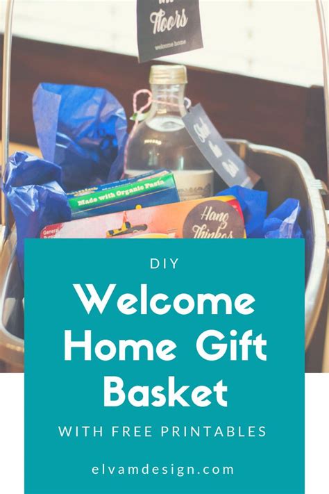 Welcome Home Gift Basket | Welcome home gifts, Home gifts, House ...