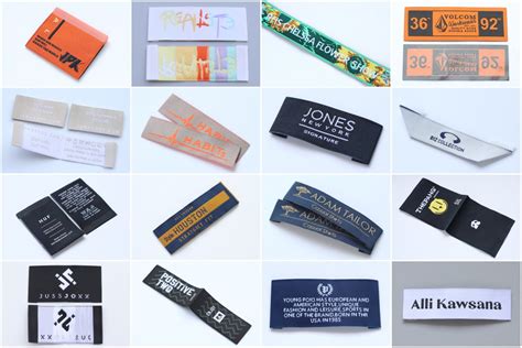 Custom Woven Clothing Labels With Logo Clothingtags Cn