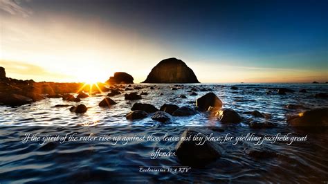 Ecclesiastes 10 4 KJV Desktop Wallpaper If The Spirit Of The Ruler