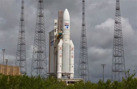 The Last European Ariane Rocket Arrives At The Launch Pad For Its