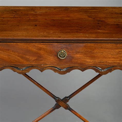 A Mid Th Century Mahogany George Iii Side Table Timothy Langston