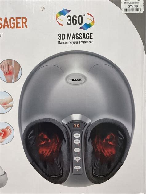 Trakk Dome Shiatsu Foot Massager 360 Degrees 3d Massage Ebay