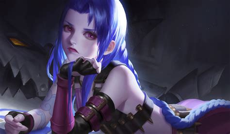 Jinx Lol Fanart K Hd Games K Wallpapers Images Backgrounds Hot Sex