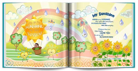 Personalized Nursery Rhyme Book for kids, with photo and name - My Custom Kids Books