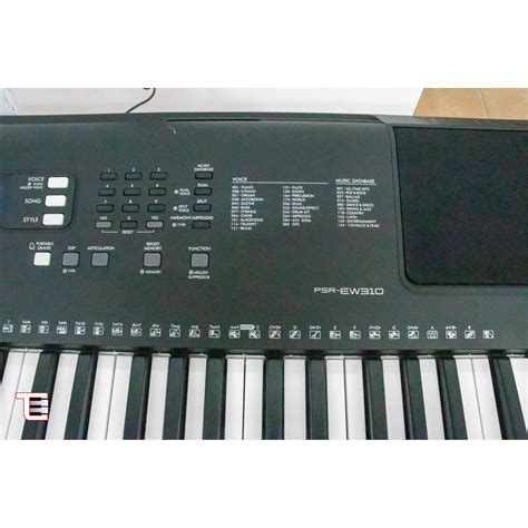 Yamaha Psr Ew310 Teclado Portátil Usado Melhor Preço E Qualidade