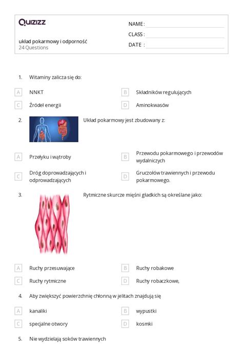 Ponad Uk Ad Odporno Ciowy Arkuszy W Quizizz Darmowe I Do Druku