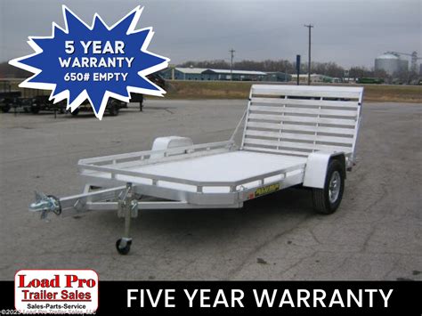 6x12 Utility Trailer For Sale New Aluma 7712h S Tg Aluminum 12