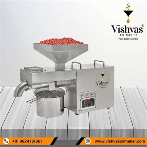 Mini Commercial Oil Press Machine at Rs 52000 सनफलवर आयल परस मशन