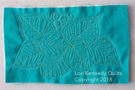 A New Leaf A Machine Quilting Tutorial Lori Kennedy Quilts