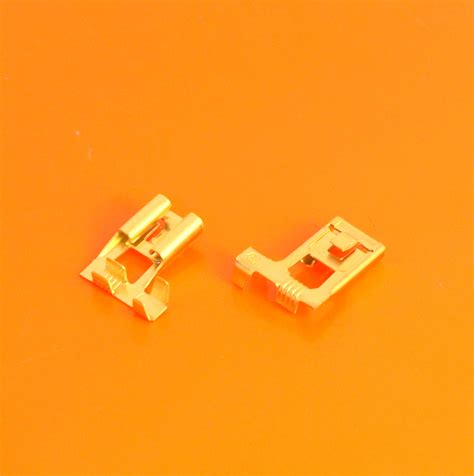 mm female  angled flag terminal   components