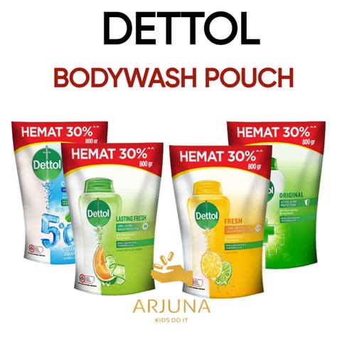 Jual ARJUNA Sabun Mandi Cair Dettol Body Wash Original Anti Bacterial