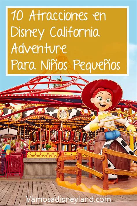 10 Atracciones en Disney California Adventure Para Niños Pequeños