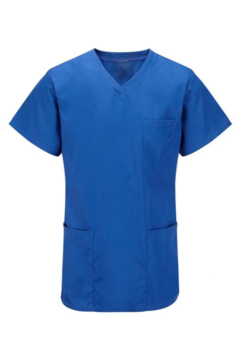 Unisex Scrub Top Royal Sj