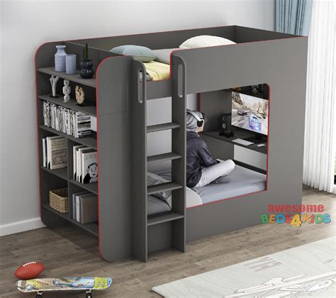 Gaming Bunk Bed Bunk Beds King Single Bunk Bed Loft Bunk Bunk