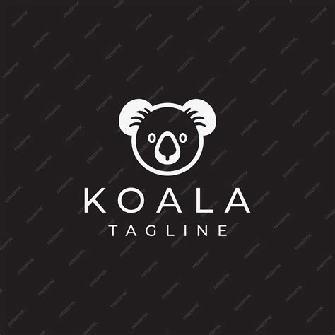 Premium Vector Koala Logo Design Vector Illustration