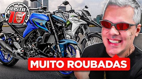 Por quê tem que ser assim 10 MOTOS MAIS ROUBADAS EM 2023 Cuidado