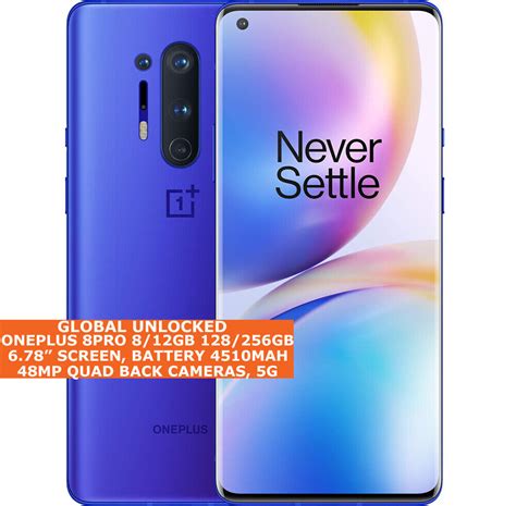 Oneplus 8 Pro 128gb Glacial Green Unlocked In2020 Dual Sim For