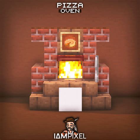 1.19 Pizza Oven Design : r/Minecraftbuilds