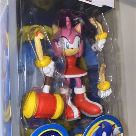 Mavin 2022 Just Toys Sonic The Hedgehog Amy Rose Buildable Action