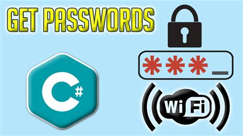 Get Windows Stored Wifi Passwords With C Youtube