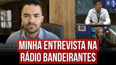 Minha Entrevista na Rádio Bandeirantes YouTube