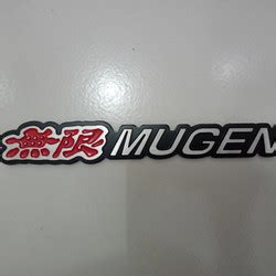 Jual Emblem Logo Stiker Lambang Huruf Tulisan Honda Mugen Mugen